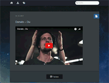 Tablet Screenshot of donato.de