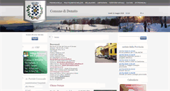 Desktop Screenshot of comune.donato.bi.it